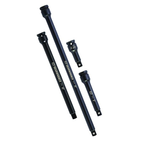 GEARWRENCH 84950N 4 Piece 1/2" Drive Impact Extension Set 3", 5", 10" & 15" - Mississauga Hardware Centre Inc