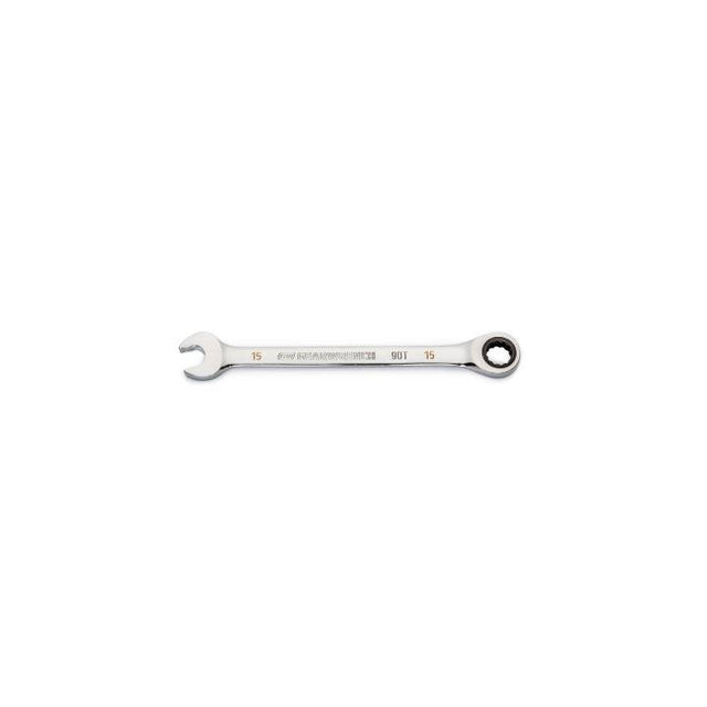 GEARWRENCH 86915 15mm 90 - Tooth 12 Point Ratcheting Combination Wrench - Mississauga Hardware Centre Inc