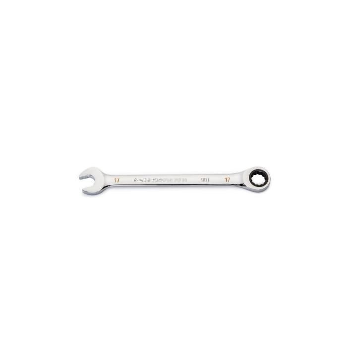 GEARWRENCH 86917 17mm 90-Tooth 12 Point Ratcheting Combination Wrench ...