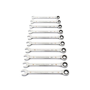 GEARWRENCH 86927 12 Piece 90 - Tooth 12 Point Metric Combination Ratcheting Wrench Set - Mississauga Hardware Centre Inc