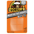 Gorilla 85060693 24PK Gorilla Tough & Clear Mounting Tape Squares Holds 7lb - Mississauga Hardware Centre Inc