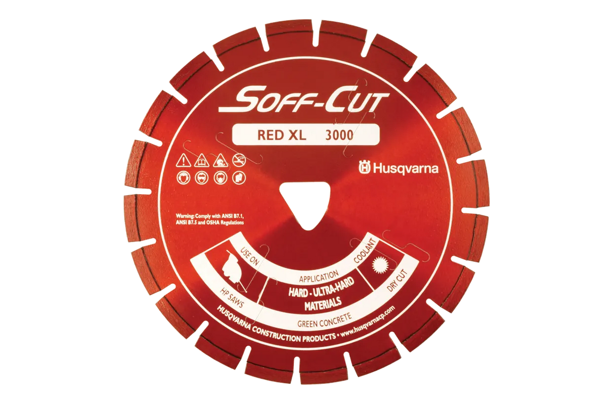 Husqvarna 542777007 6" Husqvarna ELITE SOFF-CUT™ XL 3000