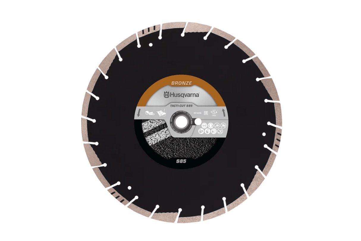 Husqvarna 57916620 14" Asphalt Diamond Blade - TACTI - CUT™ S85 - Mississauga Hardware Centre Inc