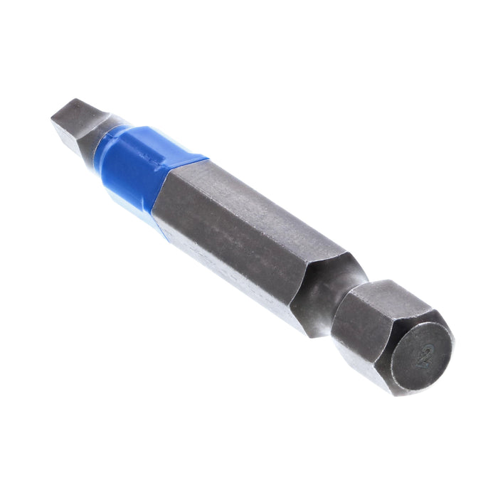 WIHA-70265 TerminatorBlue Impact Bit Square #2 - 2 Inch - 15 Pack