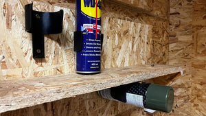 StealthMounts OM-CAN-BLK-2 Aerosol Can Holder (2 Pack) Black