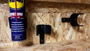 StealthMounts OM-CAN-BLK-2 Aerosol Can Holder (2 Pack) Black