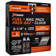 PASLODE TS3325FN Impulse TimberShot Framing Fuel+Nail Combo Pack - 3-1/4"
