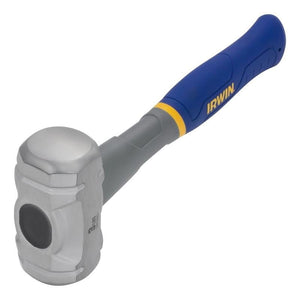 IRWIN IWHT56601 3 lb Polished Face Steel Head Rubber Sledge Hammer - Mississauga Hardware Centre Inc