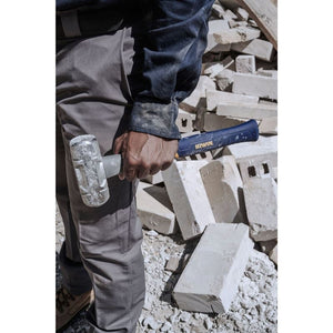 IRWIN IWHT56603 4 lb Polished Face Steel Head Rubber Sledge Hammer - Mississauga Hardware Centre Inc