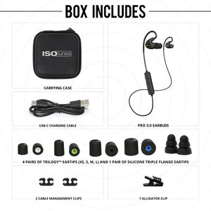 ISOtunes PRO 3.0 Earbuds - Black - Mississauga Hardware Centre Inc