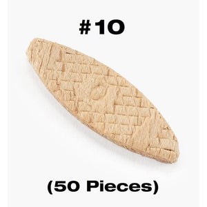 JJS Compressed Hardwood Biscuits for Wood Joining - 10 - Mississauga Hardware Centre Inc