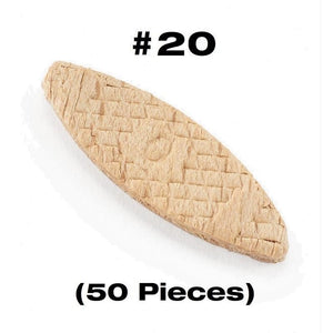 JJS Compressed Hardwood Biscuits for Wood Joining 20 - Mississauga Hardware Centre Inc