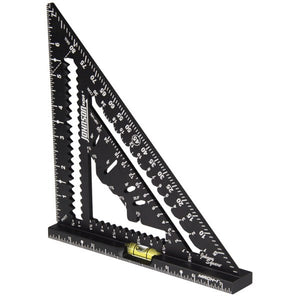 JOHNSON 7 - 1/4" Johnny Square® MACH - 1™ Smart Mark™ Rafter Square with Level Vial - Mississauga Hardware Centre Inc