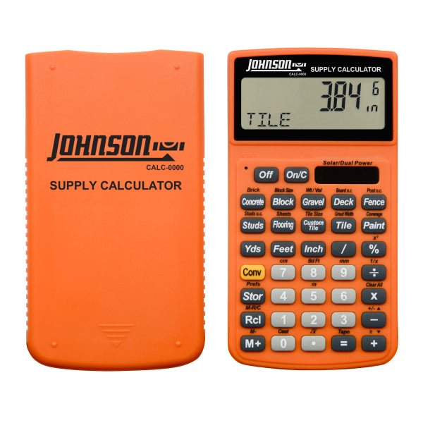 JOHNSON CALC - 0000 Supply Calculator - Mississauga Hardware Centre Inc
