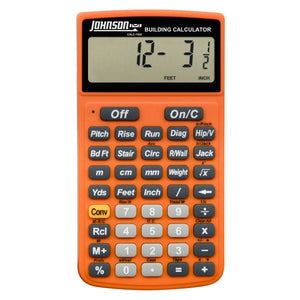 JOHNSON CALC - 1500 Building Calculator - Mississauga Hardware Centre Inc