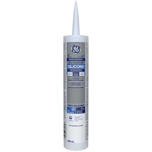 GE 300ml All Purpose Silicone - Clear