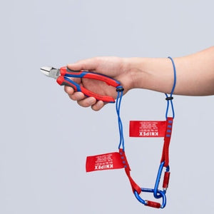 KNIPEX 00 63 06TCR SBA 6 Pc KNIPEXTEND ColorCoded and TetheredTool Clips, Red - Mississauga Hardware Centre Inc