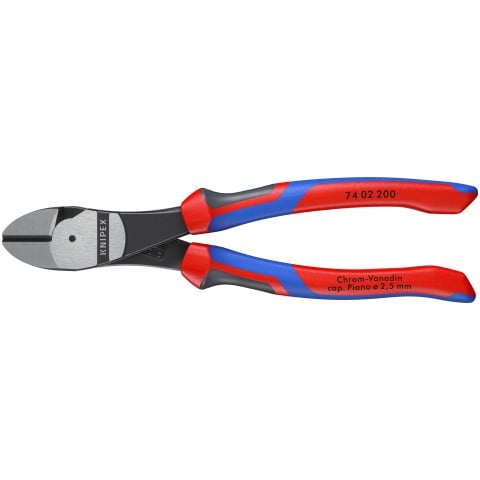 Knipex 74 02 200 SBA 8" High Leverage Diagonal Cutters - Mississauga Hardware Centre Inc