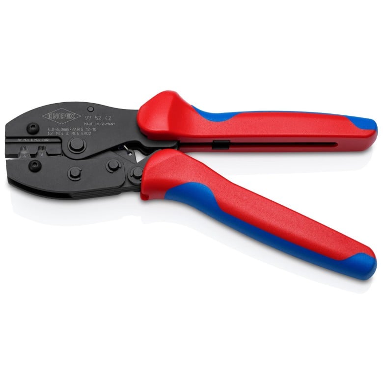 KNIPEX 97 52 42 8 1/2" KNIPEX PreciForce® Crimping Pliers For MC4/MC4 EVO 2 - Mississauga Hardware Centre Inc