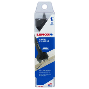 LENOX 1787561 1 - 1/2" Bi - Metal Self - Feed Wood Drill Bits - Mississauga Hardware Centre Inc