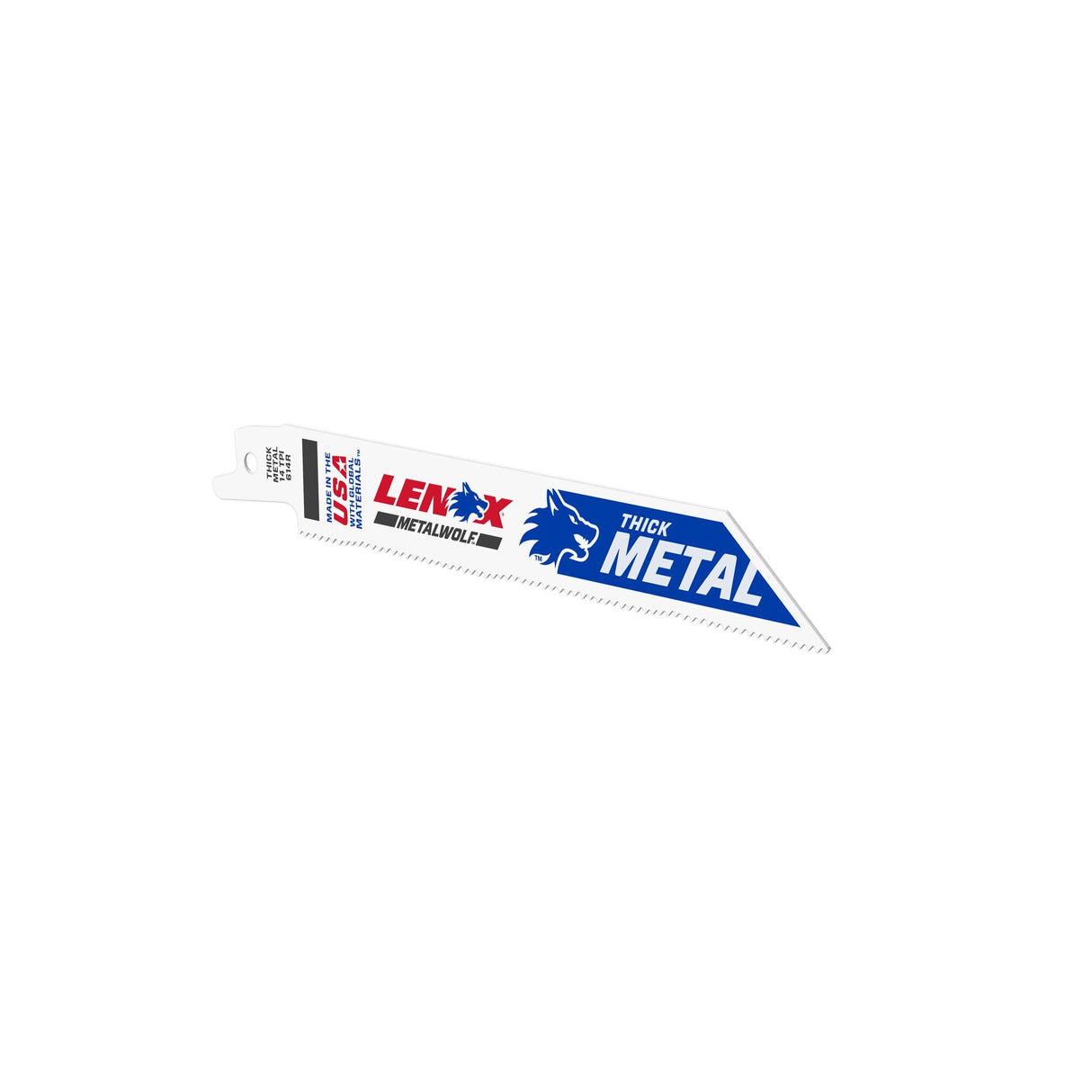 LENOX 20564614R METALWOLF™ WAVE EDGE™ 6" Reciprocating Saw Blades 14 TPI - 5/PK - Mississauga Hardware Centre Inc