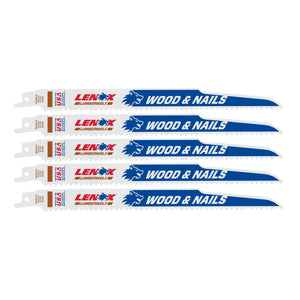 LENOX 20582956R LUMBERWOLF™ 9"Reciprocating Saw Blades 6 TPI - 5/PK - Mississauga Hardware Centre Inc