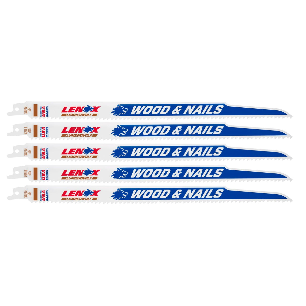 LENOX 20585156R LUMBERWOLF™ 12" Reciprocating Saw Blades 6 TPI - 5/PK - Mississauga Hardware Centre Inc