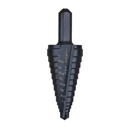 LENOX 30882VB2 0.38 in Vari Bit Step Drill Bit - 1/2" - 1" - Mississauga Hardware Centre Inc