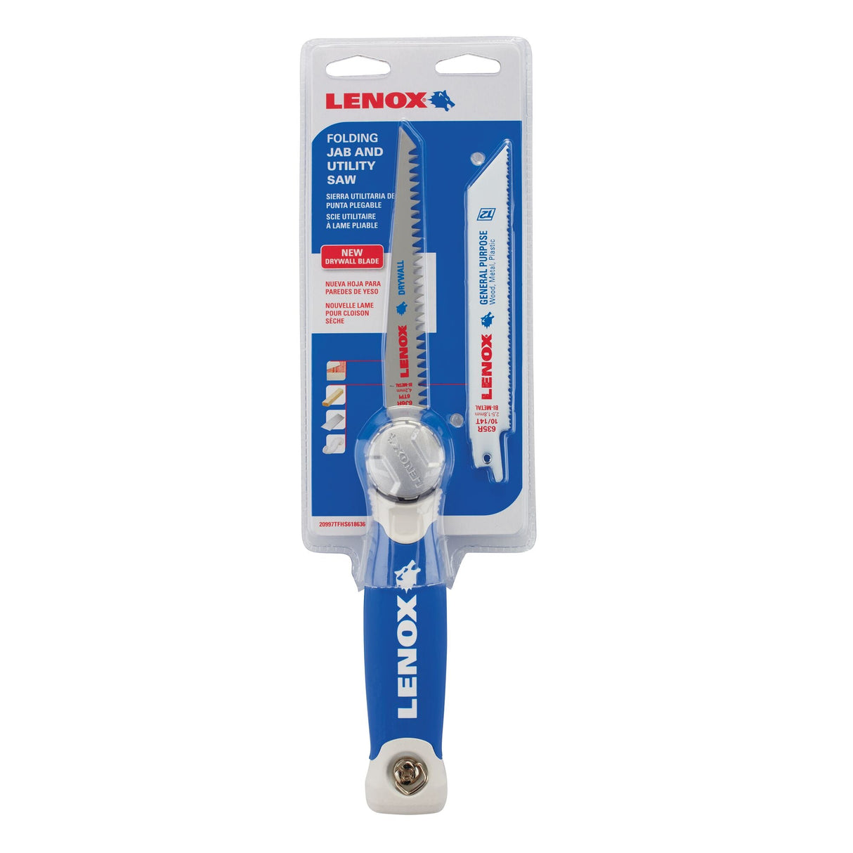 LENOX Folding Jab Saw with 2 Blades - Mississauga Hardware Centre Inc