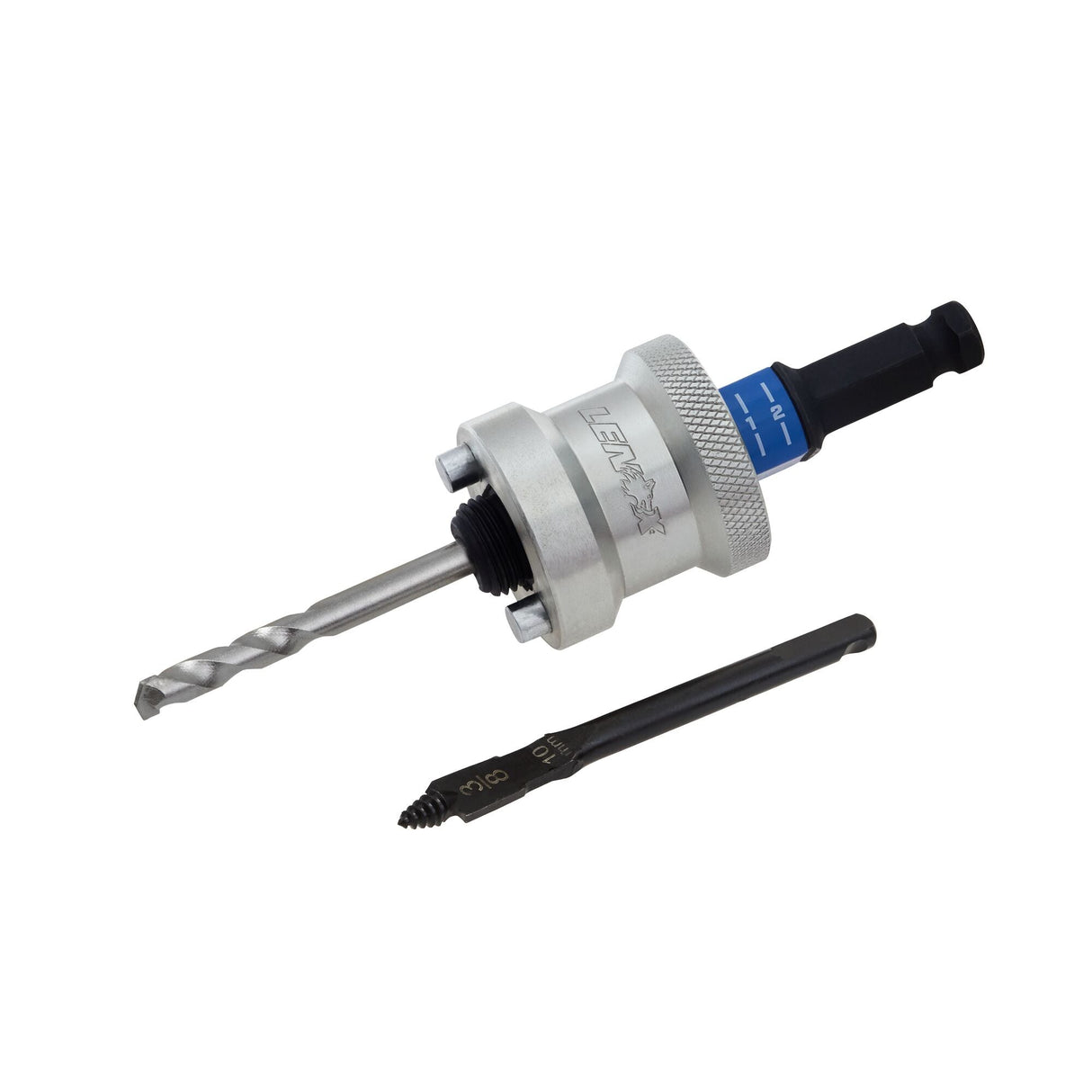 LENOX LXAH9912CPBM SNAP - BACK® Quick Change Hole Saw Arbors 2L 13mm 31.8 - 158.8mm - Mississauga Hardware Centre Inc