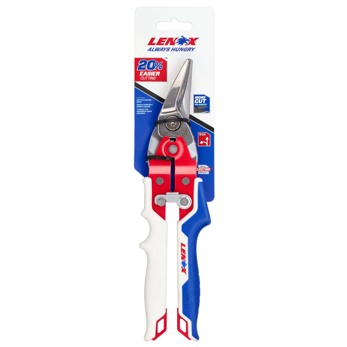 LENOX LXHT14341 Left Aviation Snips - Mississauga Hardware Centre Inc