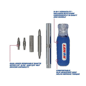 LENOX LXHT68000 9 - IN - 1 Multi - Bit Screwdriver - Mississauga Hardware Centre Inc