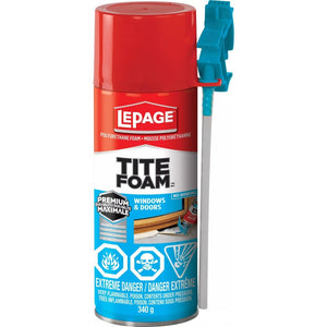 LePage 340g Tite Foam Window & Door Insulating Foam Sealant - Mississauga Hardware Centre Inc