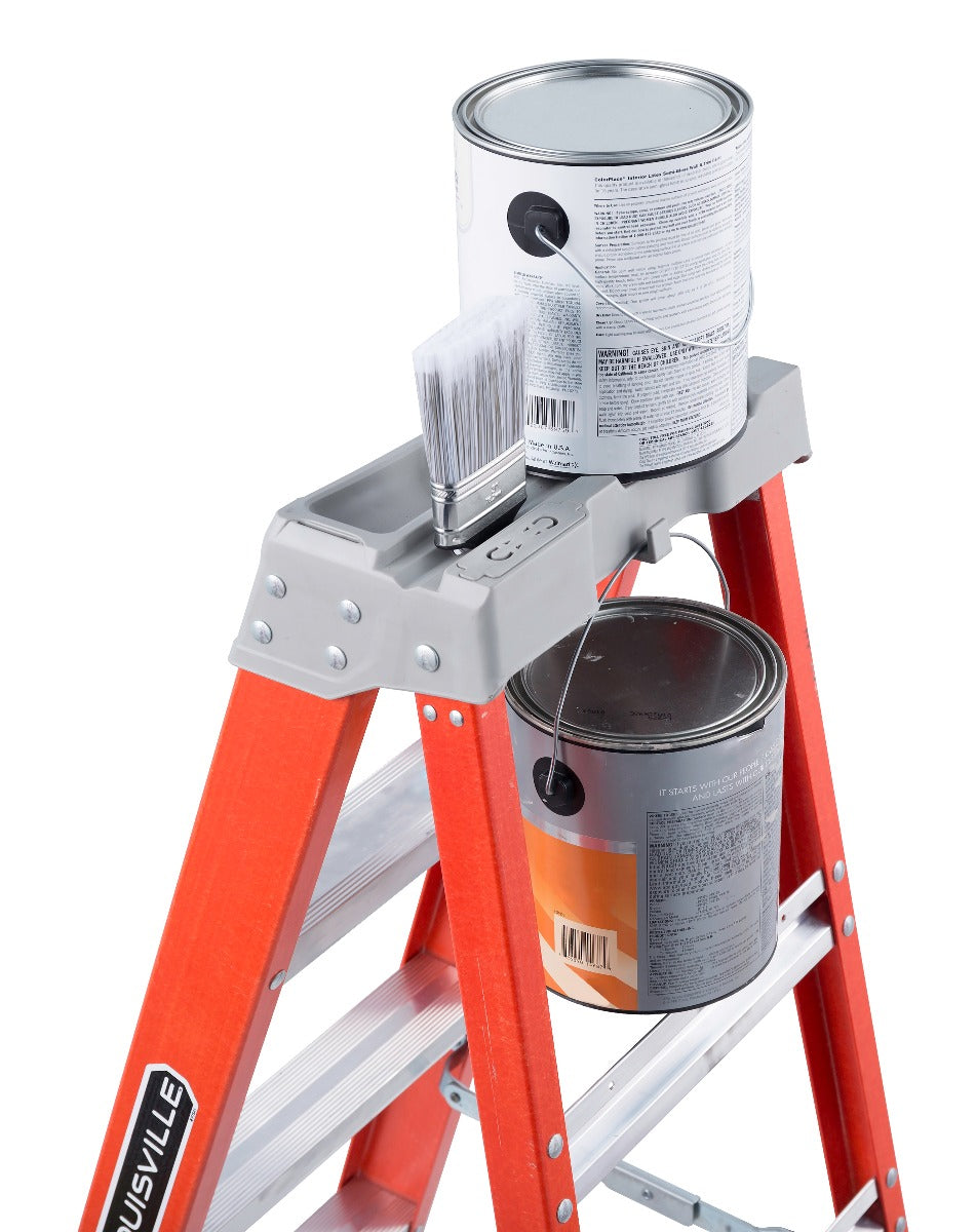 Louisville Ladder FS1505 5-Foot Fiberglass Step Ladder, Type IA 300 lb