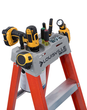 Louisville Ladder FS1505 5-Foot Fiberglass Step Ladder, Type IA 300 lb