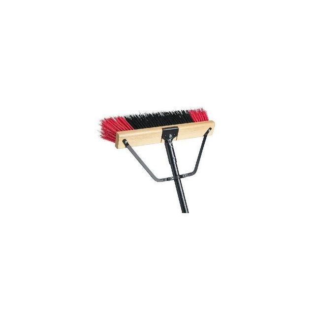 M2 PB - 700 - RB18 Red Ryno Stiff Push Broom - 18in - Mississauga Hardware Centre Inc