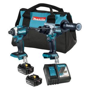 Makita DLX2412TX1 Premium 18V LXT Brushless 2 Tool Combo Kit - Mississauga Hardware Centre Inc