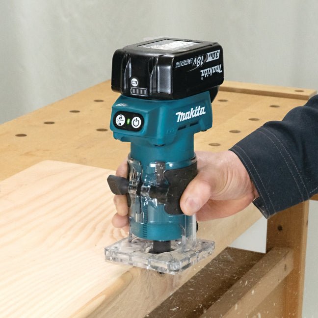 Makita DRT52Z 18V LXT Brushless 1/4" Router, Tool Only - Mississauga Hardware Centre Inc