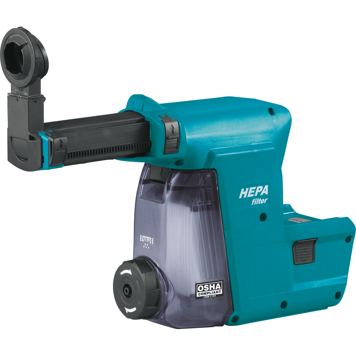 Makita DX06 Dust Extractor Attachment with HEPA Filter Cleaning Mechanism - Mississauga Hardware Centre Inc