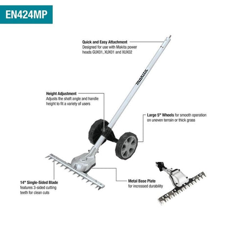 Makita EN424MP 14IN Ground Trimmer Couple Shaft Attachment - Mississauga Hardware Centre Inc