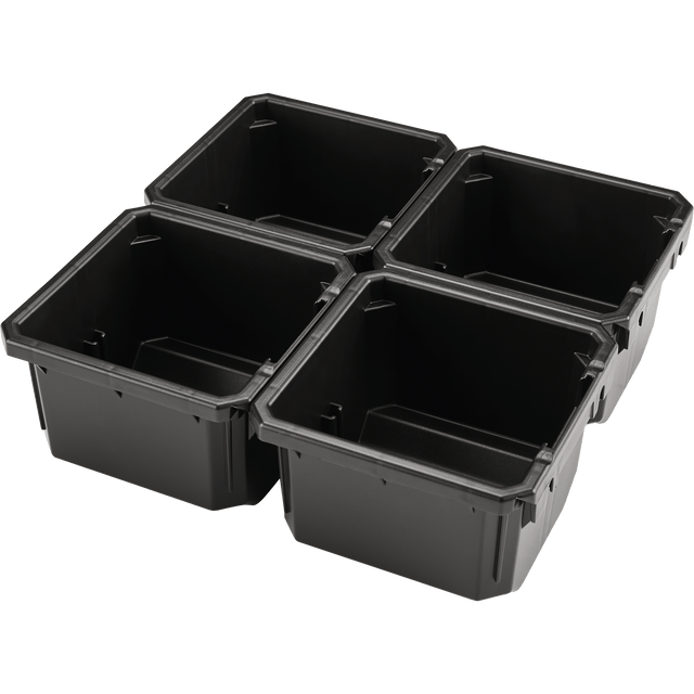 Makita MAKTRAK™ Low‑Profile Standard Organizer Bin Set - 4/Pk - Mississauga Hardware Centre Inc