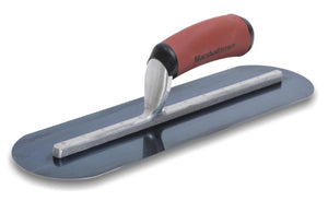 Marshaltown MXS66BRD 16" x 4" Blue Steel Fully Rounded Finishing Trowel - Mississauga Hardware Centre Inc