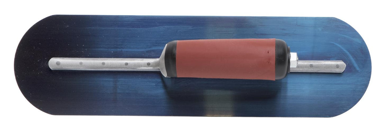 Marshaltown MXS66BRD 16" x 4" Blue Steel Fully Rounded Finishing Trowel - Mississauga Hardware Centre Inc