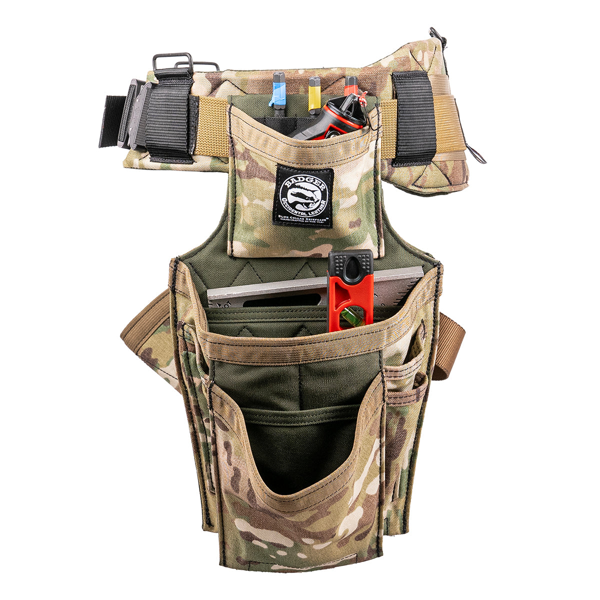 Badger Tool Belts 461159 SM Carpenter Std - MultiCam®Moss