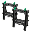 metabo HPT 115772M Heavy Duty Folding Sawhorses - 2 Pack - Mississauga Hardware Centre Inc