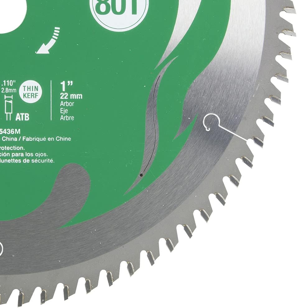 metabo HPT 12" 80T Carbide Blade - Mississauga Hardware Centre Inc