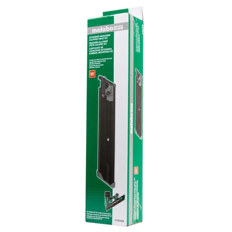 metabo HPT 379046M Extended Magazine For 30 Degree Clipped Head Cordless Framing Nailer - Mississauga Hardware Centre Inc