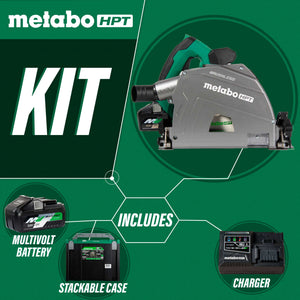 metabo HPT C3606DPAM 36V MultiVolt™ Cordless 6 - 1/2" Track Saw Kit - Mississauga Hardware Centre Inc