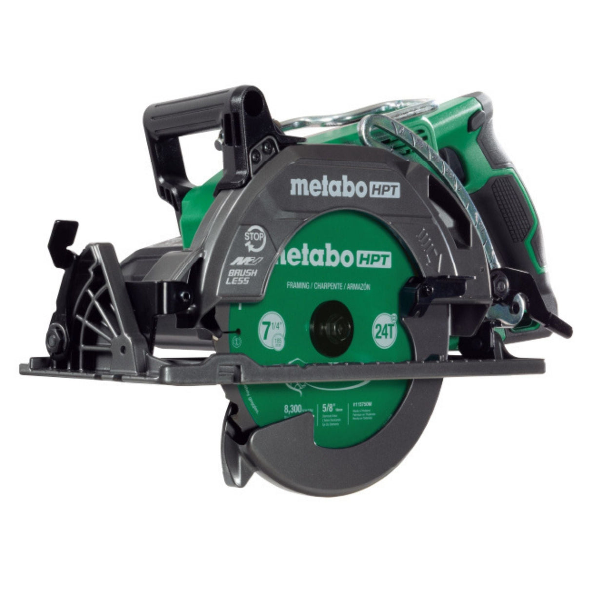 metabo HPT C3607DWAQ4M 36V MultiVolt 7 - 1/4 Inch Rear Handle Circular Saw (Tool Body Only) - Mississauga Hardware Centre Inc