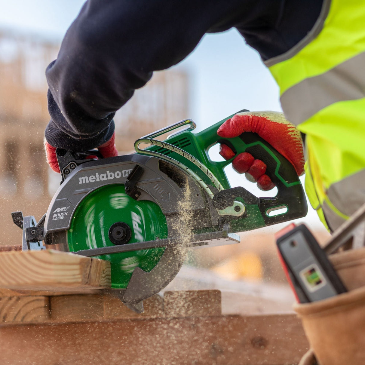 metabo HPT C3607DWAQ4M 36V MultiVolt 7 - 1/4 Inch Rear Handle Circular Saw (Tool Body Only) - Mississauga Hardware Centre Inc